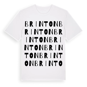 Brinton ordlek t-shirt – ekologisk bomull t-shirt från Pinshirt