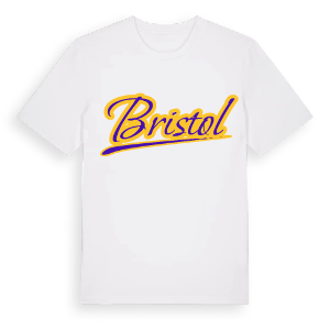 Bristol baseball t-shirt – ekologisk bomull t-shirt från Pinshirt