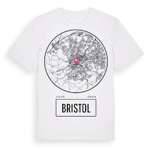 Bristol t-shirt – ekologisk bomull t-shirt från Pinshirt