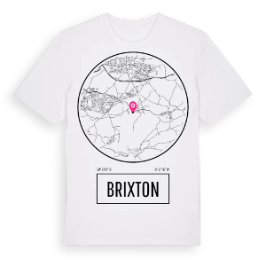 Brixton t-shirt – ekologisk bomull t-shirt från Pinshirt