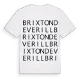 Brixton Deverill ordlek t-shirt
