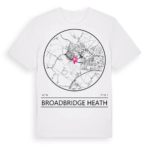 Broadbridge Heath t-shirt – ekologisk bomull t-shirt från Pinshirt