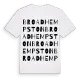 Broadhempston ordlek t-shirt