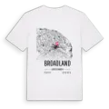Broadland karta t-shirt