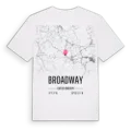 Broadway karta t-shirt