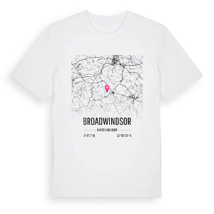 Broadwindsor karta t-shirt – ekologisk bomull t-shirt från Pinshirt