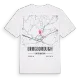 Brogborough karta t-shirt