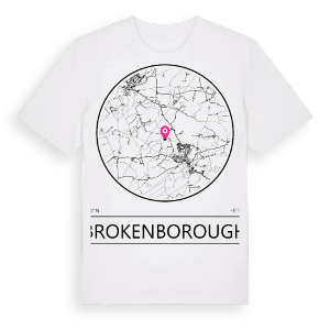 Brokenborough t-shirt – ekologisk bomull t-shirt från Pinshirt
