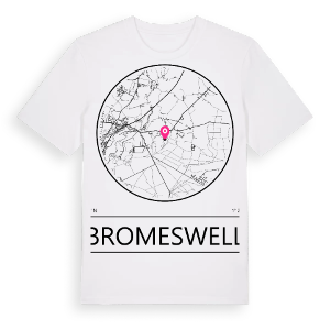 Bromeswell t-shirt – ekologisk bomull t-shirt från Pinshirt
