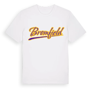 Bromfield baseball t-shirt – ekologisk bomull t-shirt från Pinshirt