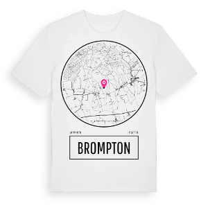 Brompton t-shirt – ekologisk bomull t-shirt från Pinshirt