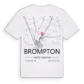 Brompton karta t-shirt