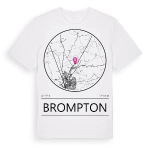 Brompton t-shirt – ekologisk bomull t-shirt från Pinshirt