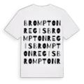 Brompton Regis ordlek t-shirt