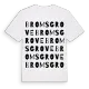 Bromsgrove ordlek t-shirt