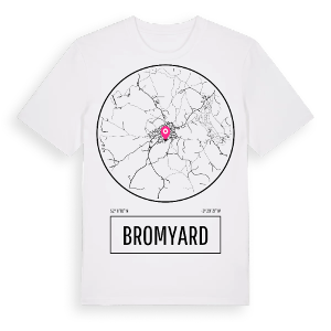 Bromyard t-shirt – ekologisk bomull t-shirt från Pinshirt