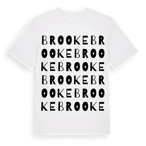 Brooke ordlek t-shirt – ekologisk bomull t-shirt från Pinshirt