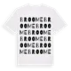 Broome ordlek t-shirt