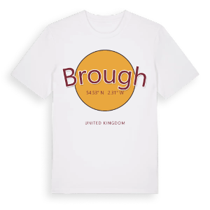 Brough cirkel t-shirt – ekologisk bomull t-shirt från Pinshirt
