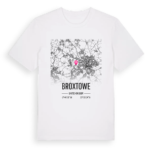 Broxtowe karta t-shirt – ekologisk bomull t-shirt från Pinshirt