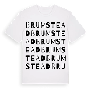 Brumstead ordlek t-shirt – ekologisk bomull t-shirt från Pinshirt