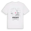 Brunswick karta t-shirt