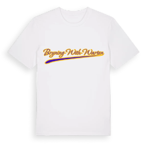 Bryning-with-Warton baseball t-shirt – ekologisk bomull t-shirt från Pinshirt