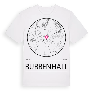 Bubbenhall t-shirt – ekologisk bomull t-shirt från Pinshirt