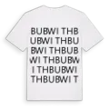 Bubwith ordlek t-shirt