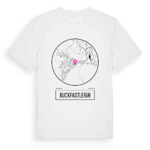 Buckfastleigh t-shirt – ekologisk bomull t-shirt från Pinshirt