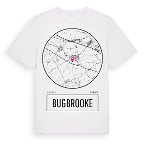 Bugbrooke t-shirt – ekologisk bomull t-shirt från Pinshirt