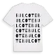 Bulcote ordlek t-shirt