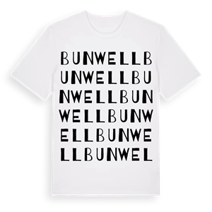 Bunwell ordlek t-shirt – ekologisk bomull t-shirt från Pinshirt