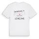 Någon i Bures Hamlet älskar mig t-shirt