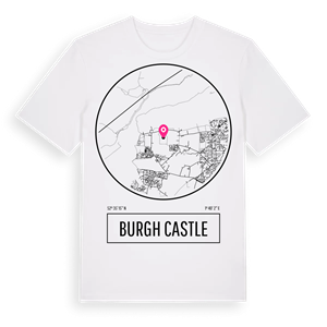 Burgh Castle t-shirt – ekologisk bomull t-shirt från Pinshirt