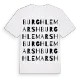 Burgh le Marsh ordlek t-shirt