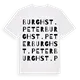 Burgh St. Peter ordlek t-shirt
