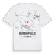 Burghwallis karta t-shirt