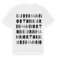 Burnham Norton ordlek t-shirt