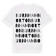 Burnham Norton ordlek t-shirt