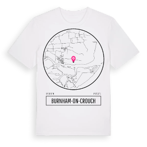 Burnham-on-Crouch t-shirt – ekologisk bomull t-shirt från Pinshirt