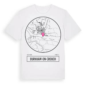 Burnham-on-Crouch t-shirt – ekologisk bomull t-shirt från Pinshirt