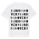 Burnham Overy ordlek t-shirt