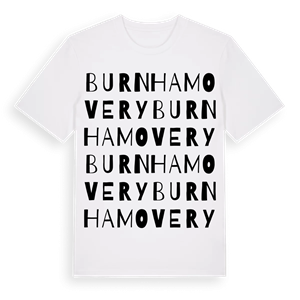Burnham Overy ordlek t-shirt – ekologisk bomull t-shirt från Pinshirt