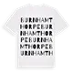 Burnham Thorpe ordlek t-shirt