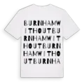 Burnham Without ordlek t-shirt