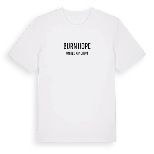Burnhope i Sverige t-shirt – ekologisk bomull t-shirt från Pinshirt
