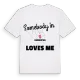 Någon i Burniston älskar mig t-shirt