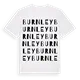 Burnley ordlek t-shirt