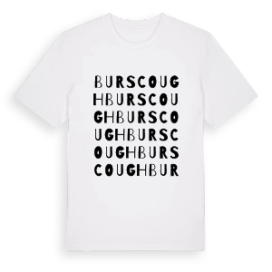 Burscough ordlek t-shirt – ekologisk bomull t-shirt från Pinshirt